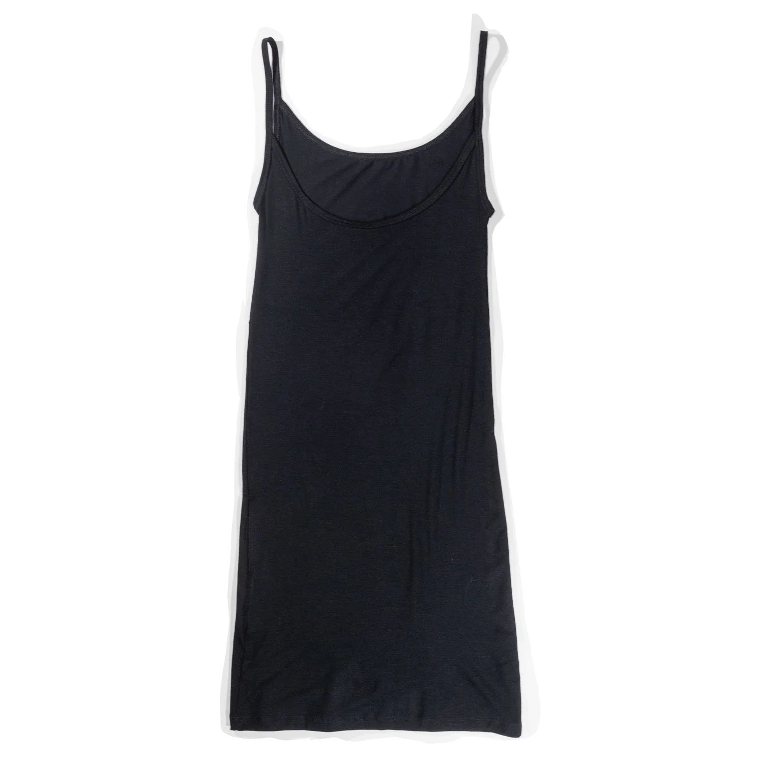 Baserange Slip Dress in Black - Image 3