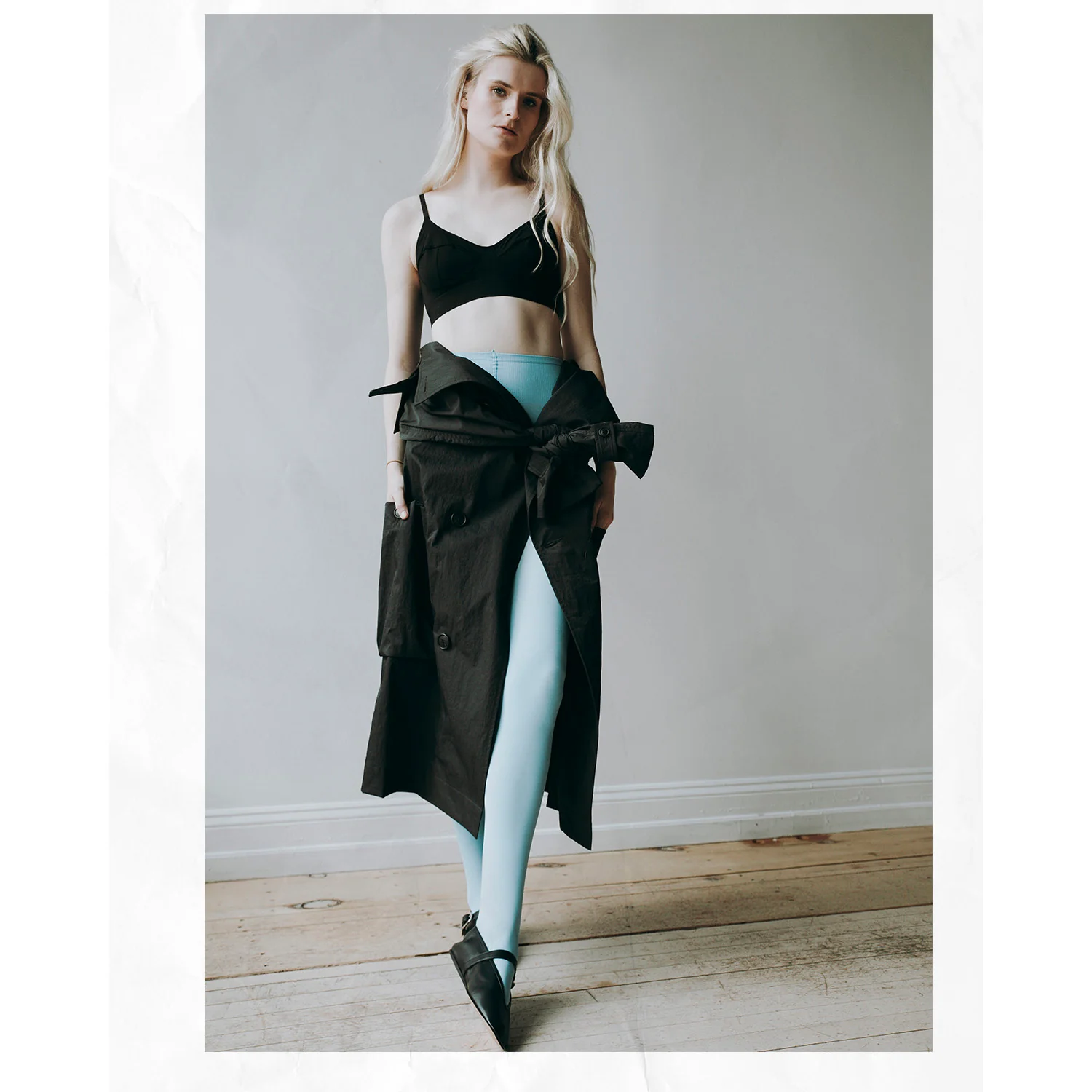 Baserange Soft Bra in Black - Image 3