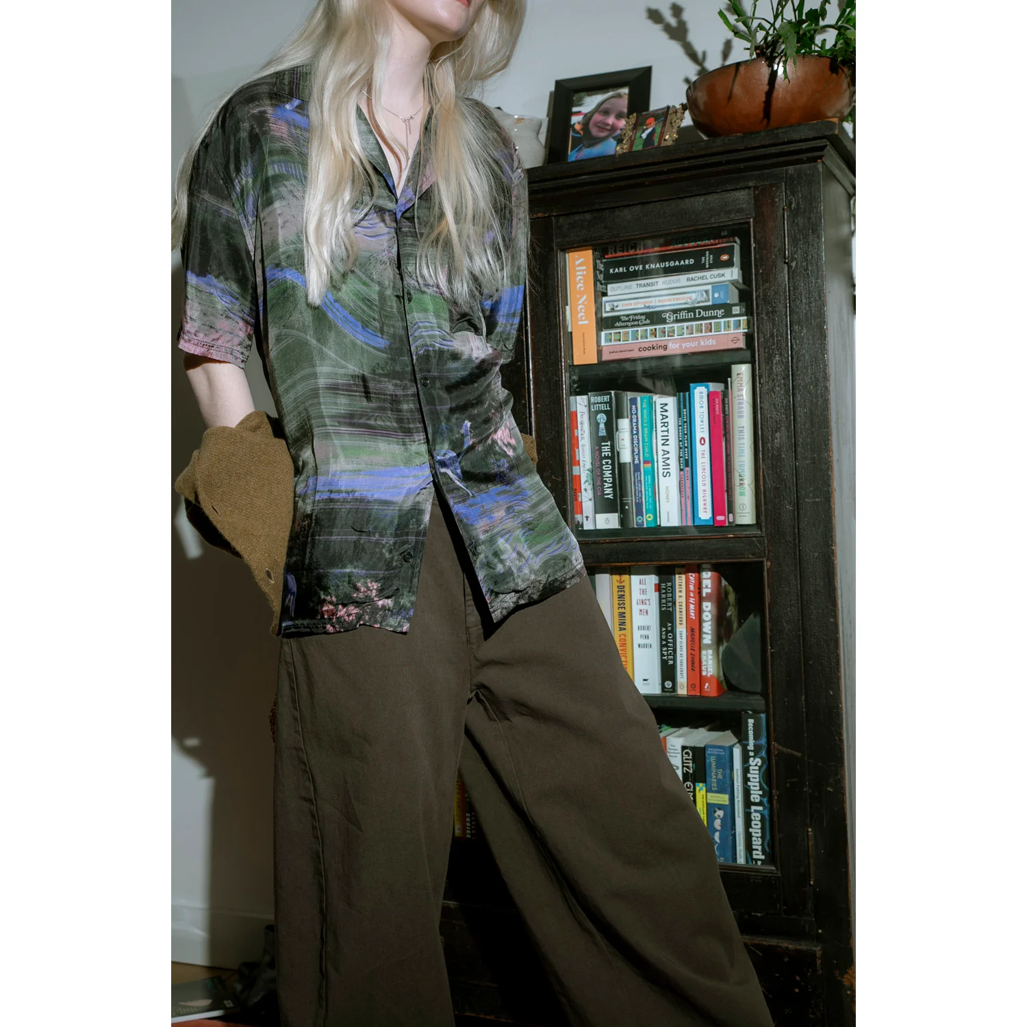 Labo.Art Wan Pants in Maron - Image 4