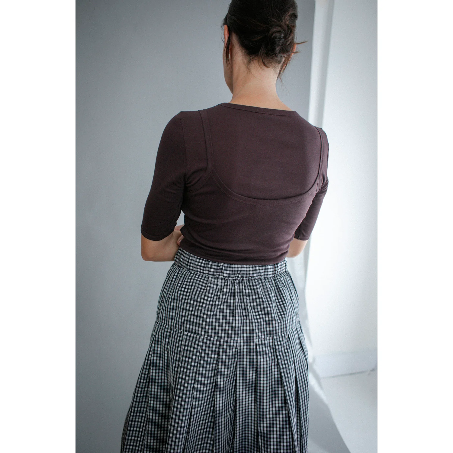 Flore Flore Isla Cami in Choco Plum - Image 7