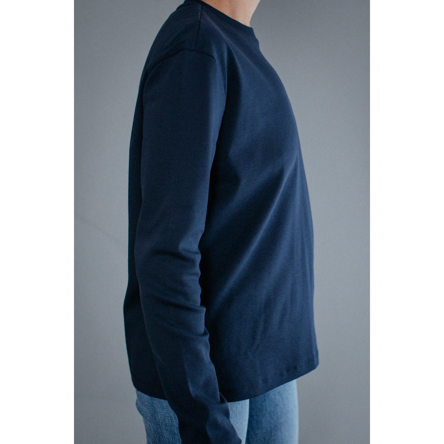 Flore Flore Maggie Longsleeve in Navy - Image 6