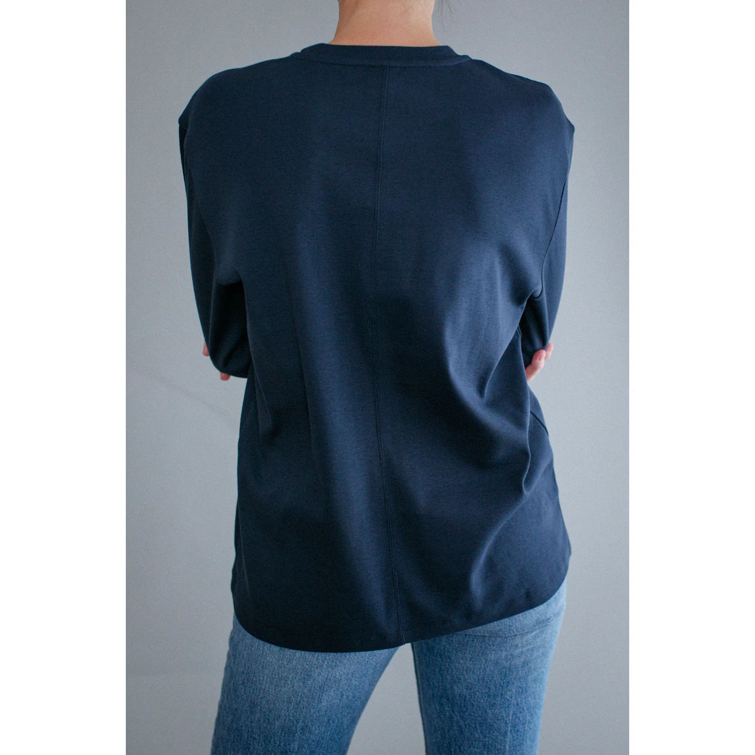 Flore Flore Maggie Longsleeve in Navy - Image 7