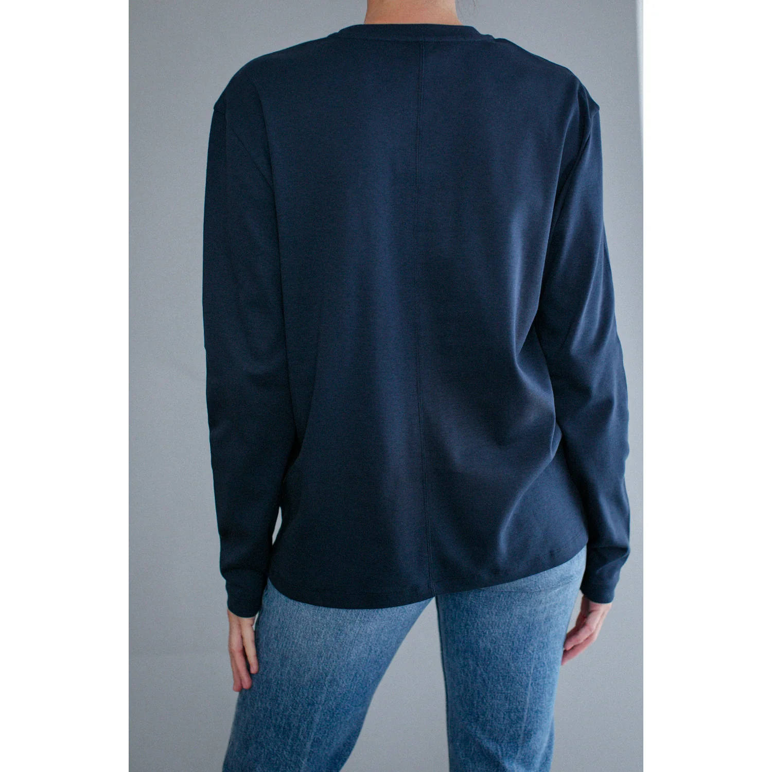 Flore Flore Maggie Longsleeve in Navy - Image 8