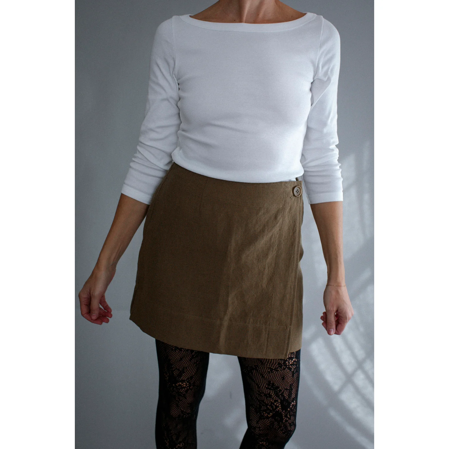 Flore Flore Steffi Tee in White - Image 4