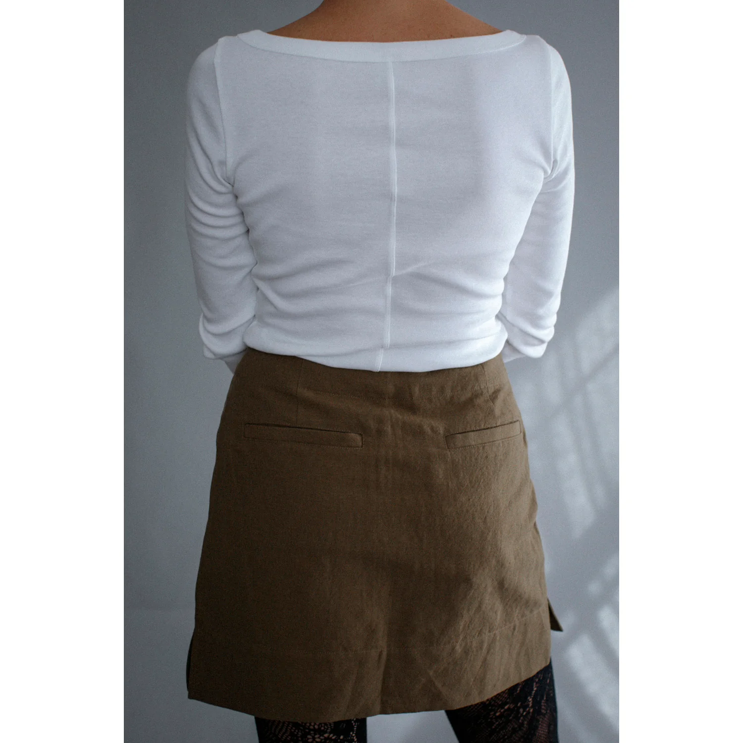 Flore Flore Steffi Tee in White - Image 5