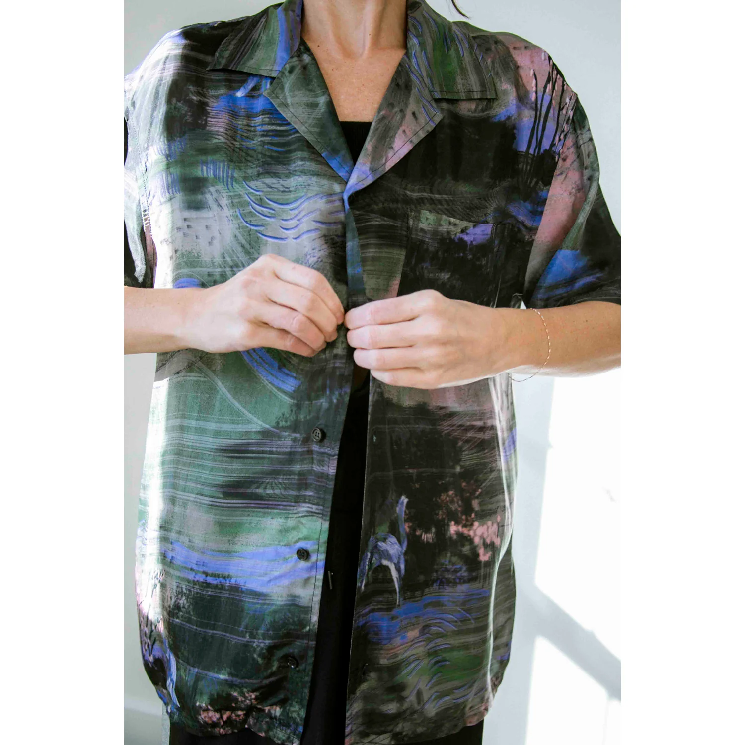 Henrik Vibskov Artist Shirt in Foxes - Image 13