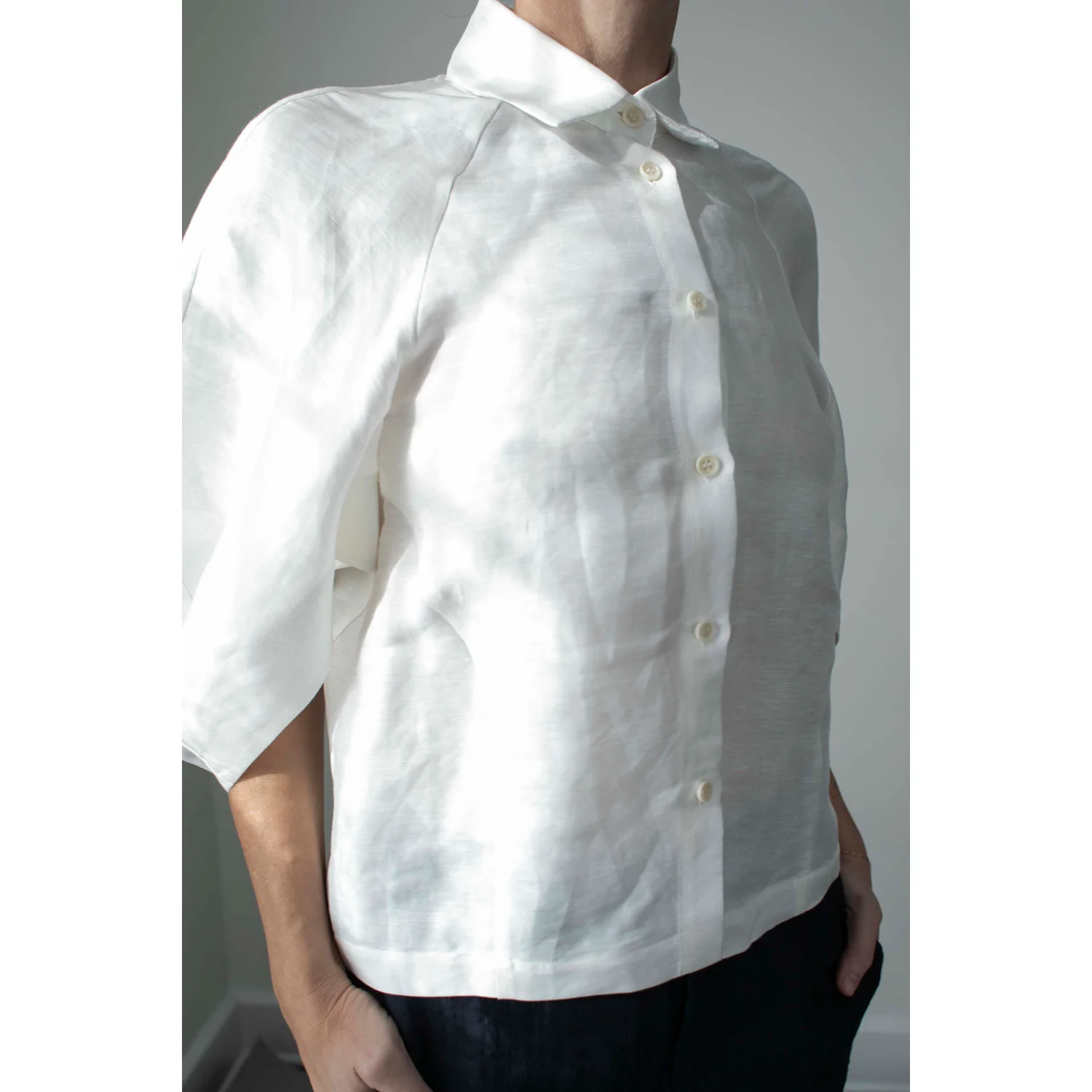 Henrik Vibskov Case Shirt in White - Image 5