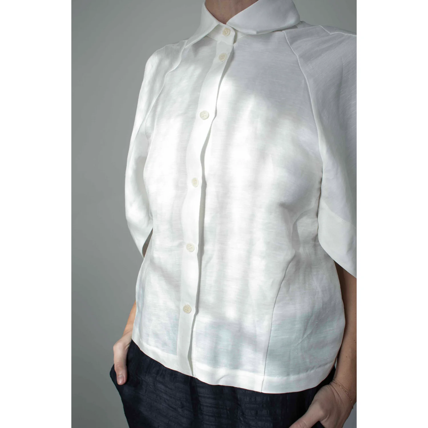 Henrik Vibskov Case Shirt in White - Image 7