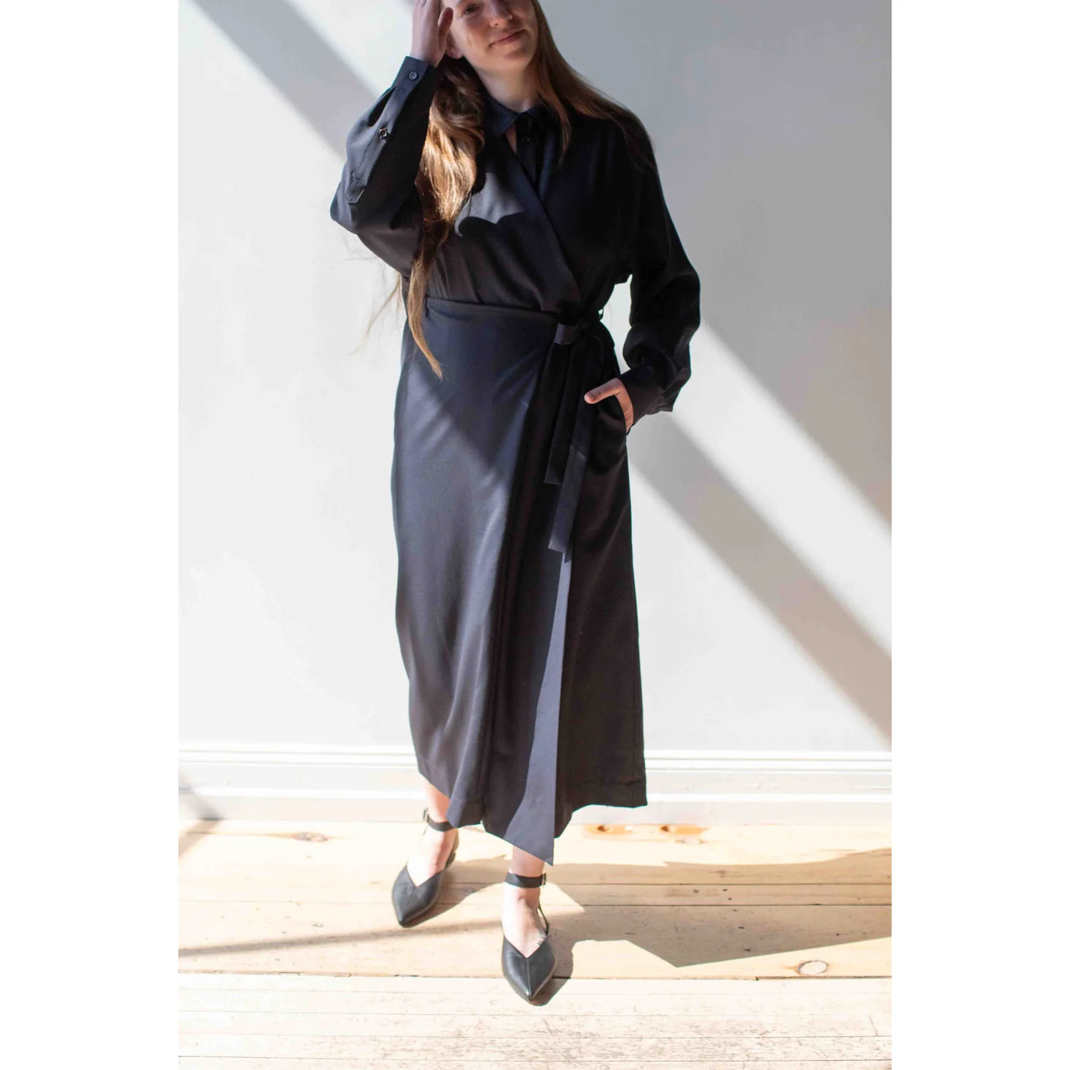 Henrik Vibskov Found Dress in Tropical Navy - Image 4