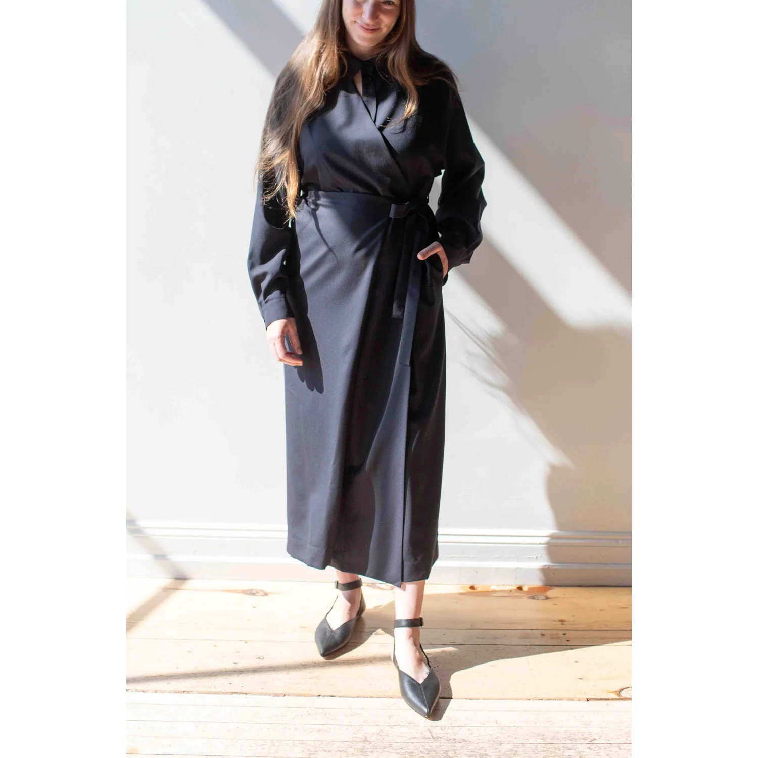 Henrik Vibskov Found Dress in Tropical Navy - Image 5