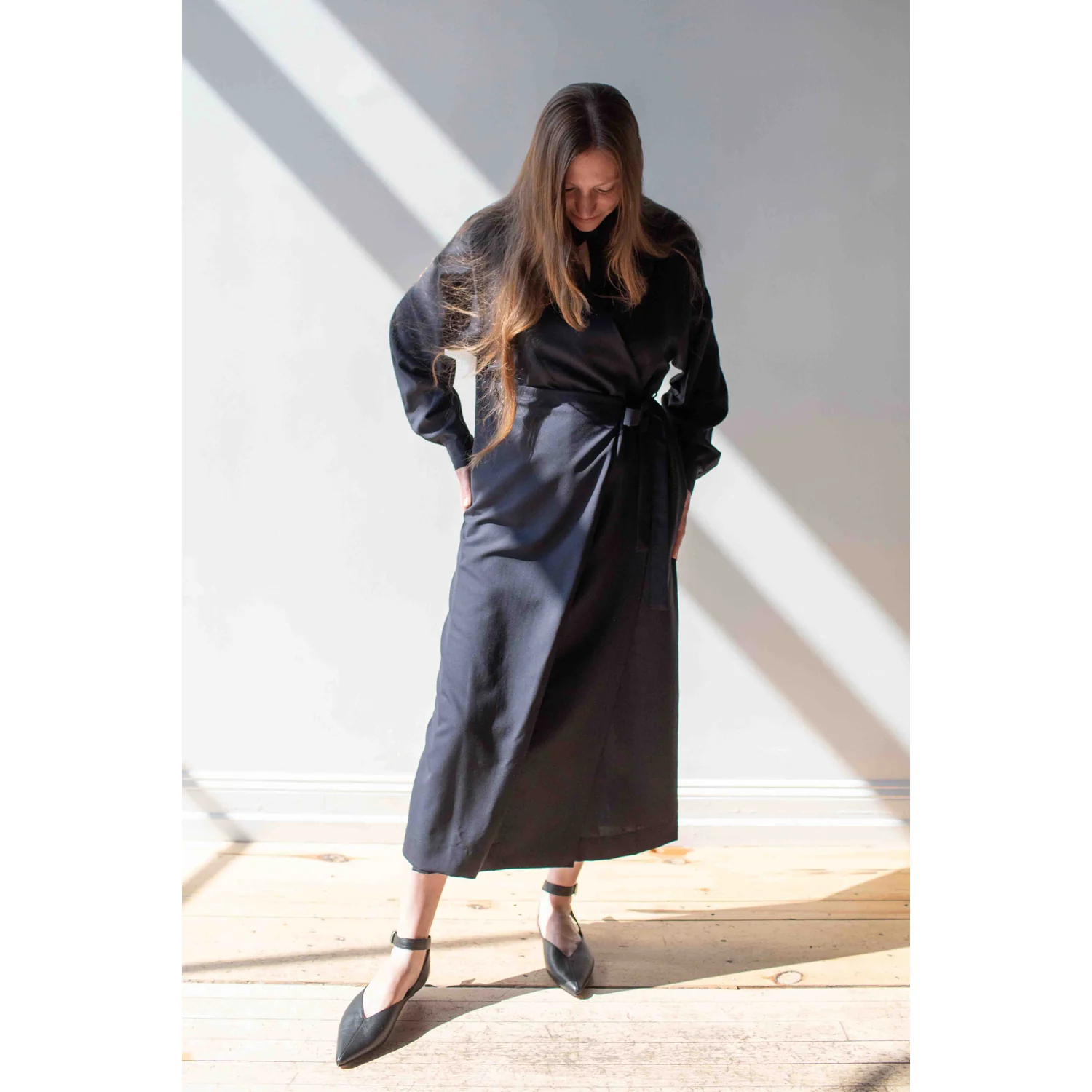 Henrik Vibskov Found Dress in Tropical Navy - Image 6