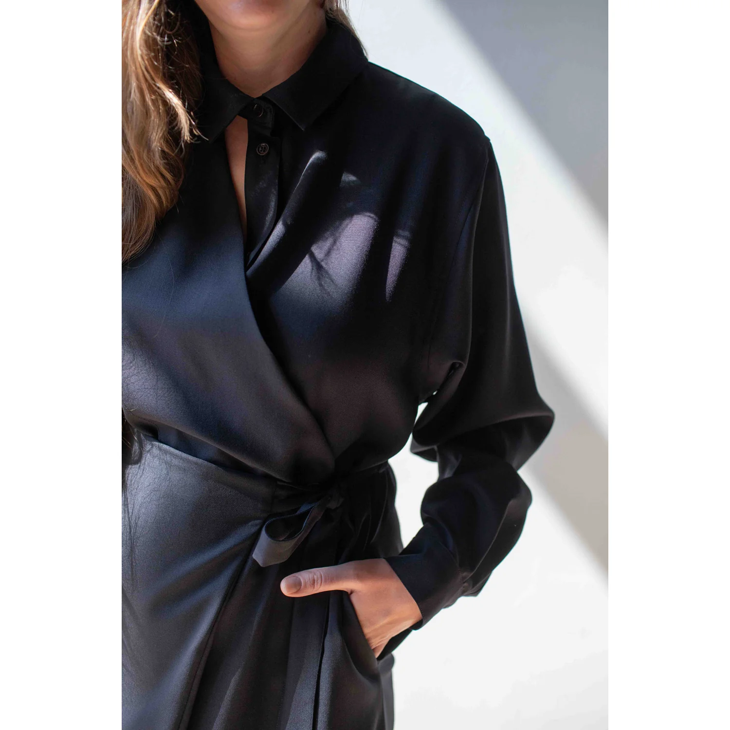 Henrik Vibskov Found Dress in Tropical Navy - Image 8