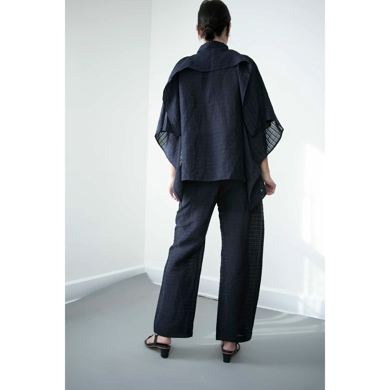 Henrik Vibskov Square Shirt in Navy - Image 7