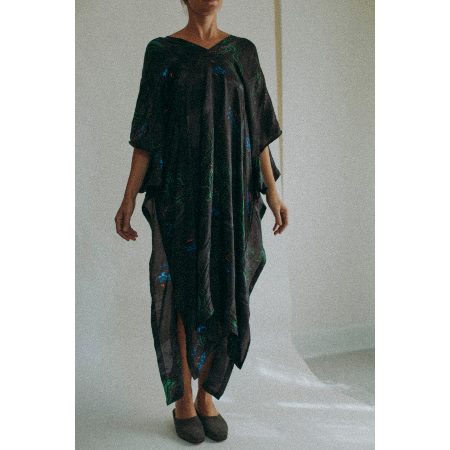 Henrik Vibskov Uncut Kaftan in Dark Fireworks - Image 4
