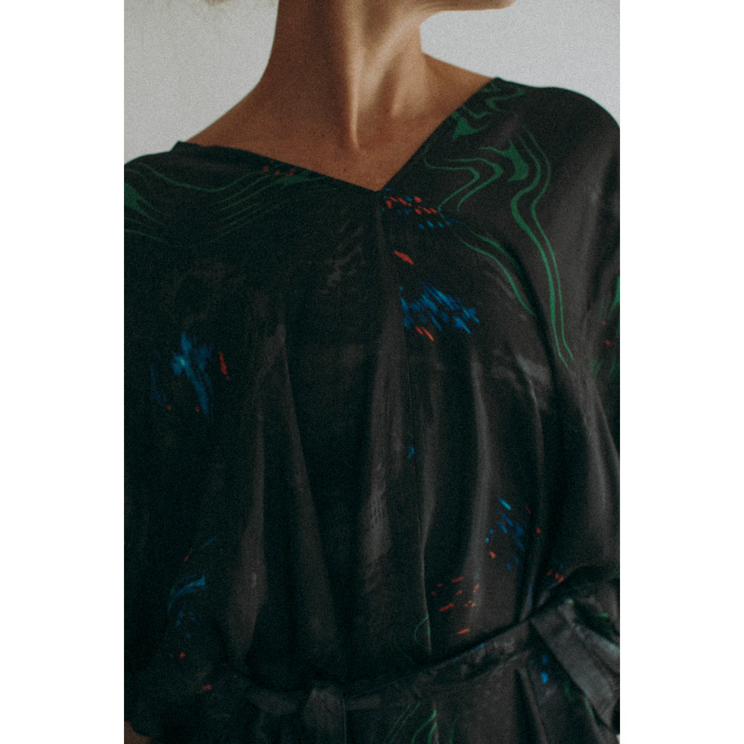 Henrik Vibskov Uncut Kaftan in Dark Fireworks - Image 5