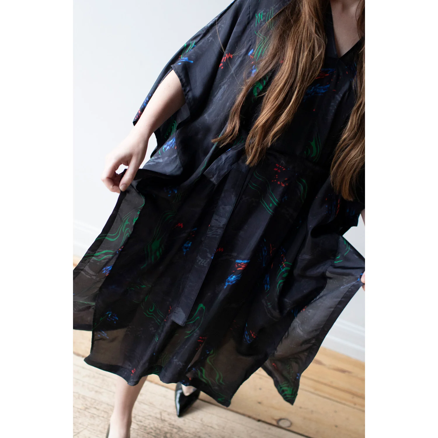 Henrik Vibskov Uncut Kaftan in Dark Fireworks - Image 9