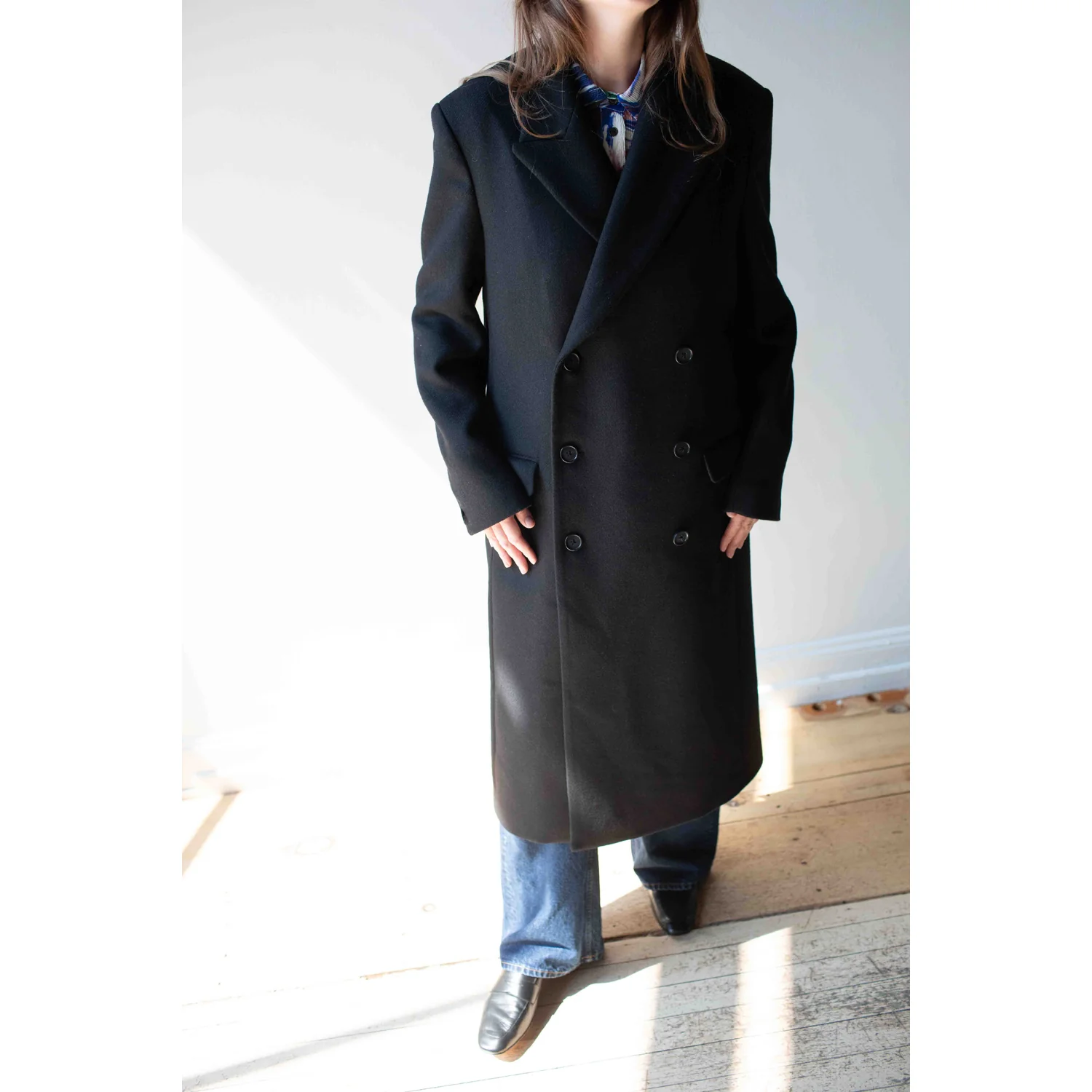 Hope Time Coat in Black Twill - Image 10