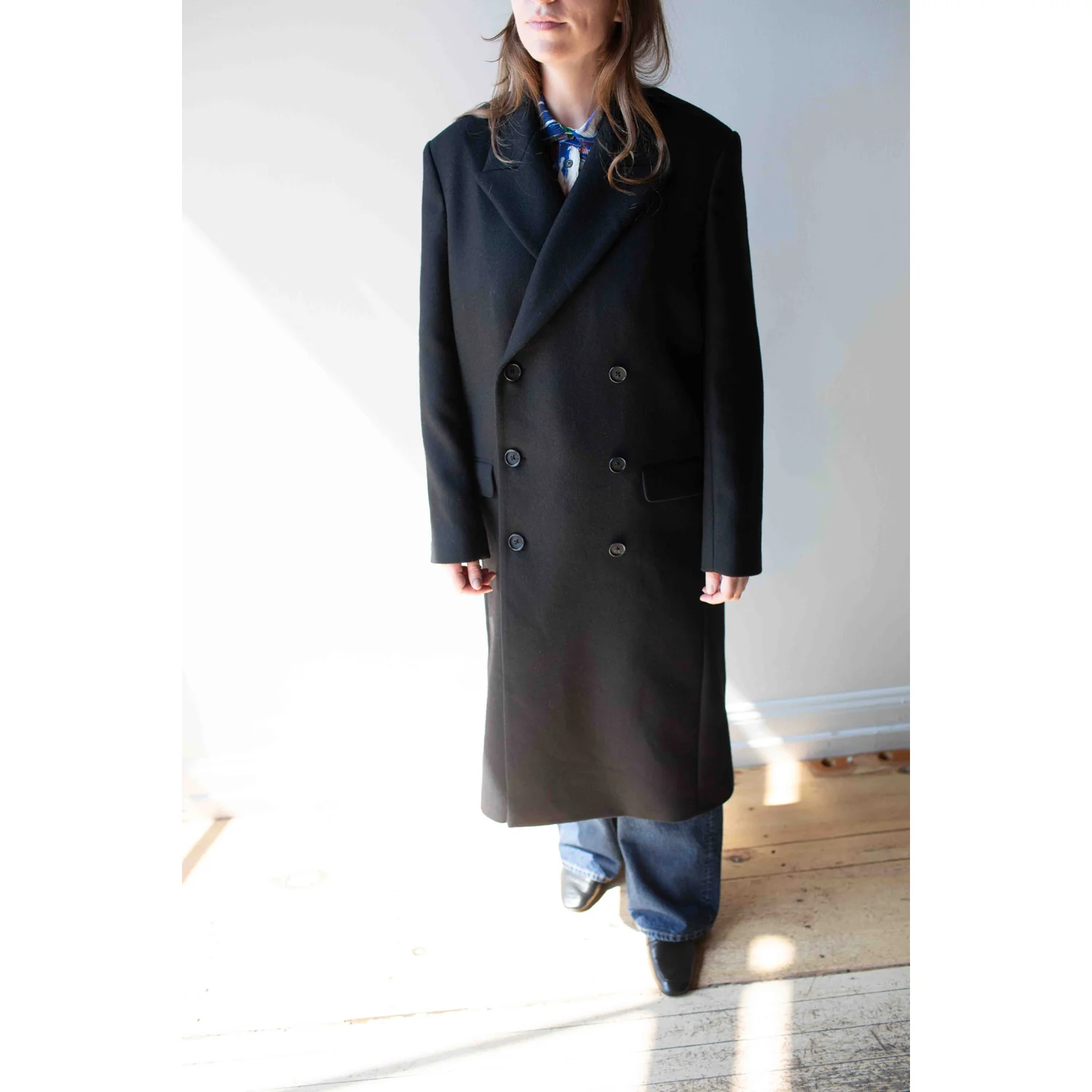 Hope Time Coat in Black Twill - Image 11