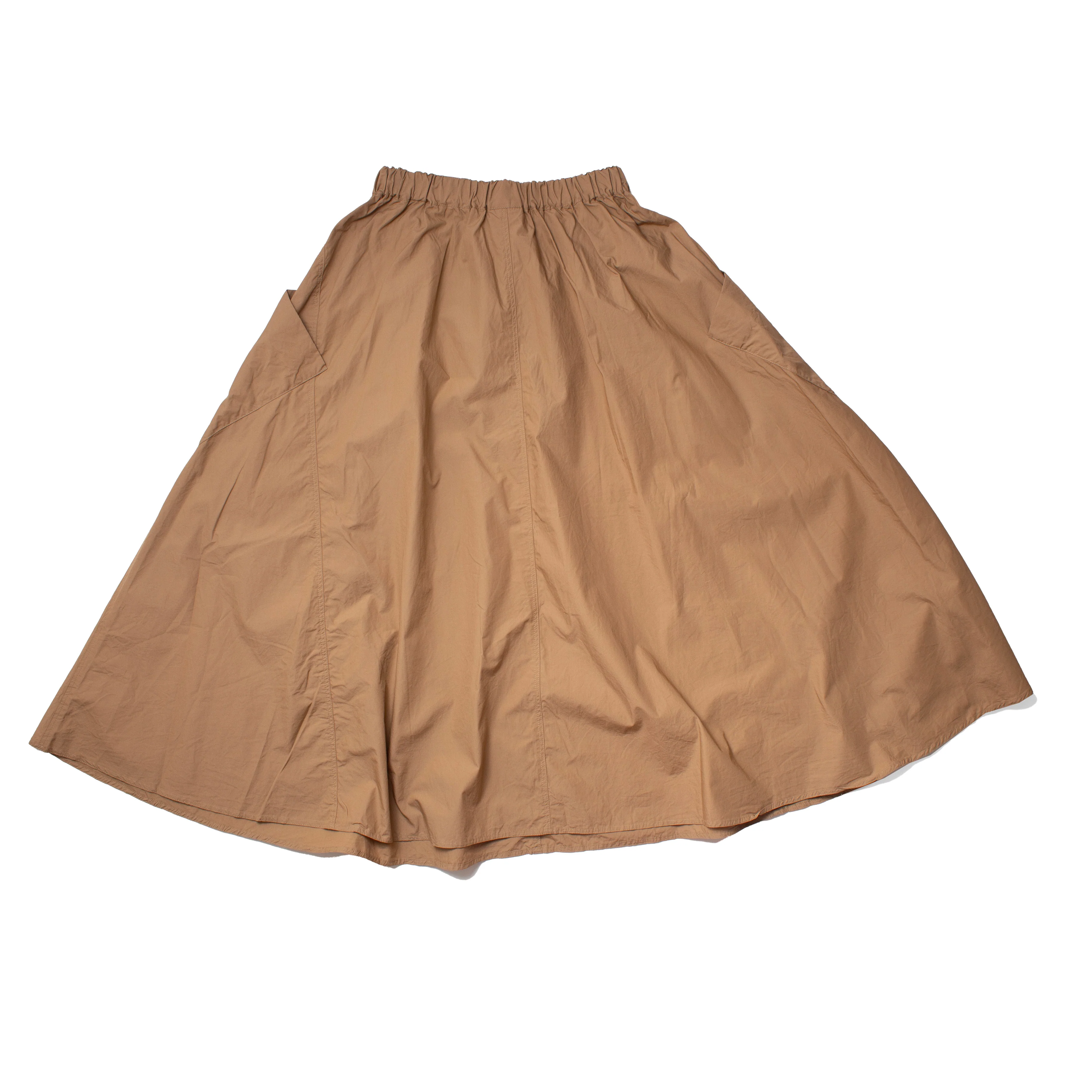 Ichi Antiquités Typewriter Skirt in Camel - Image 3