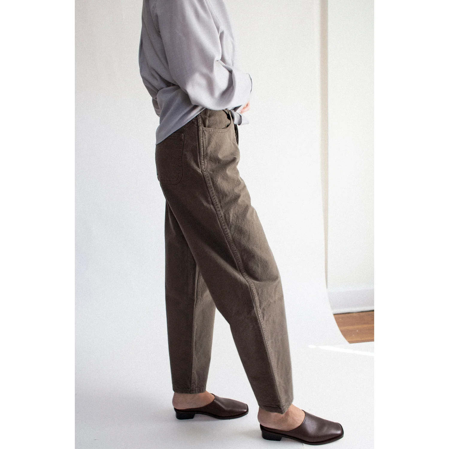 Jesse Kamm California Wides in Mushroom - Image 5