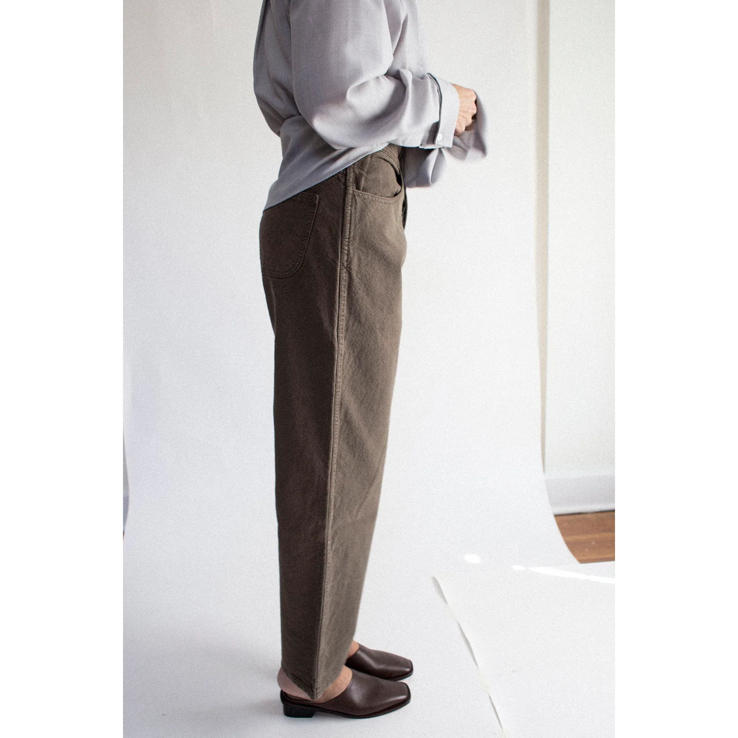 Jesse Kamm California Wides in Mushroom - Image 6