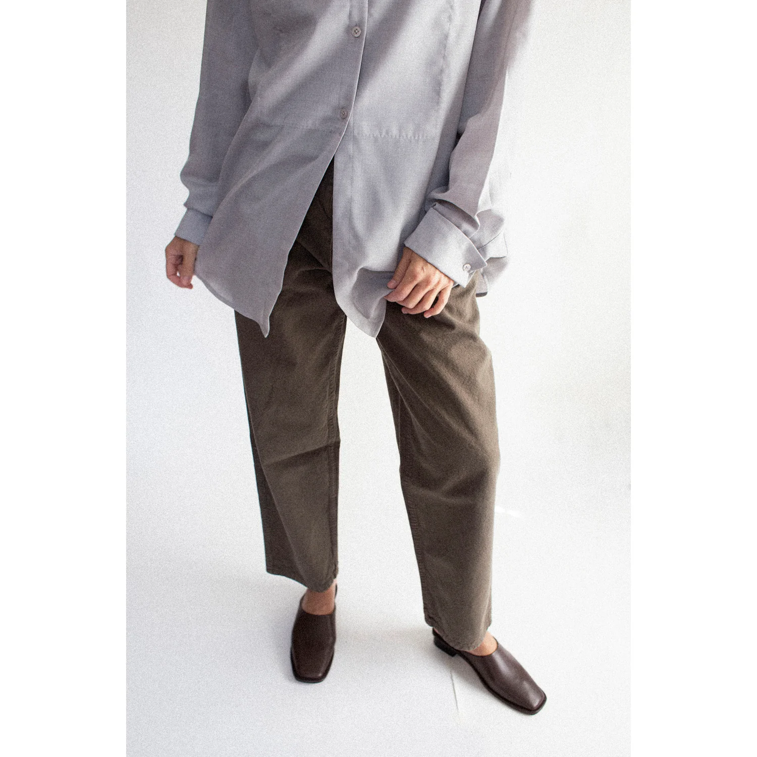 Jesse Kamm California Wides in Mushroom - Image 8