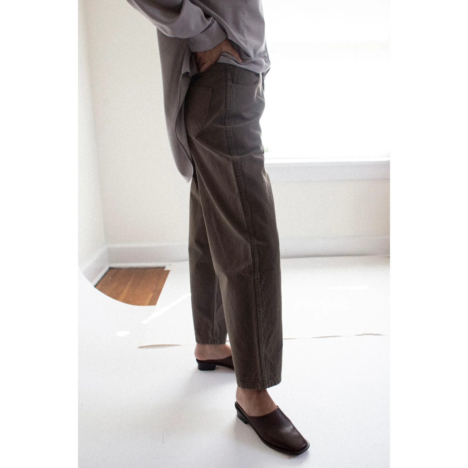 Jesse Kamm California Wides in Mushroom - Image 9