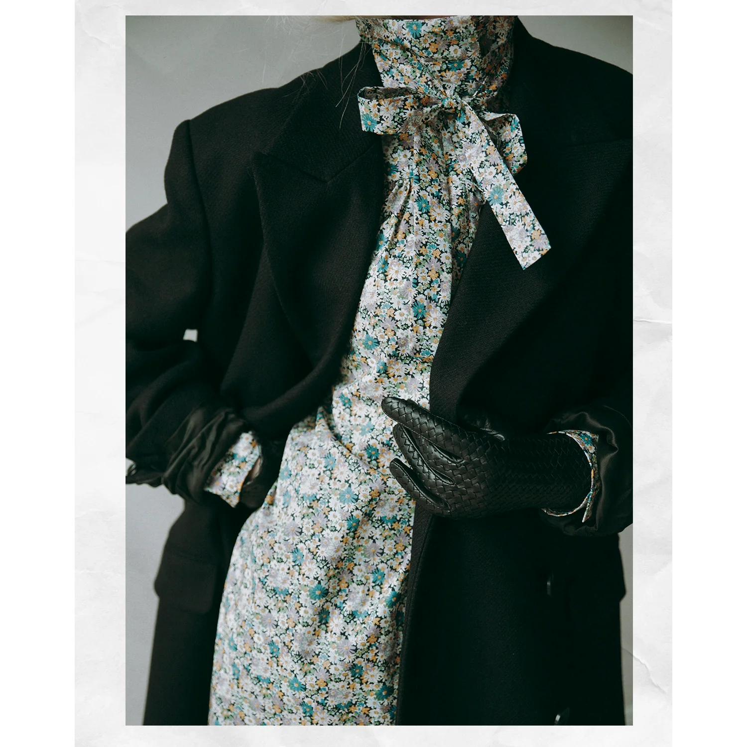 Hope Time Coat in Black Twill - Image 6