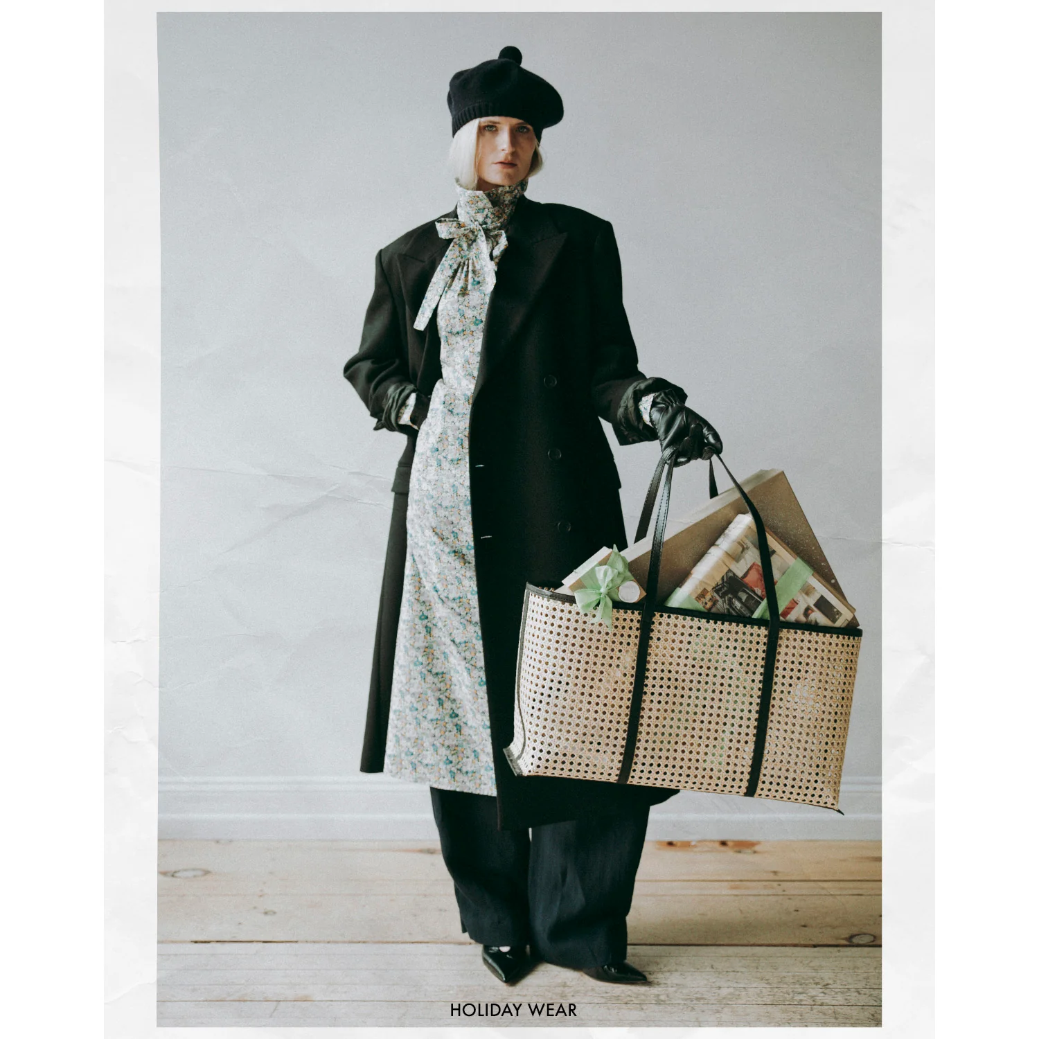 Hope Time Coat in Black Twill - Image 5