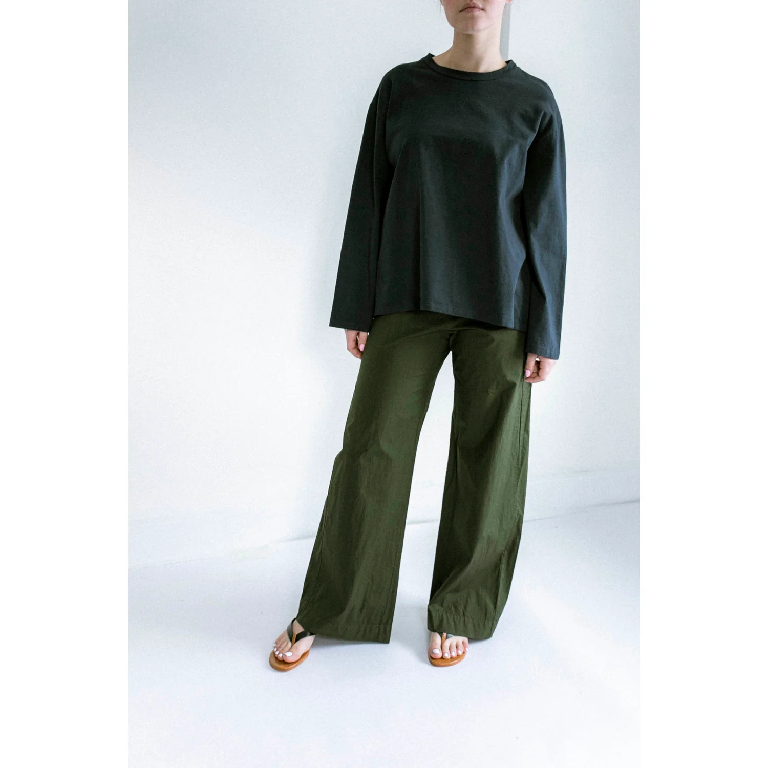 Labo.Art Diana Pants in Olive - Image 4