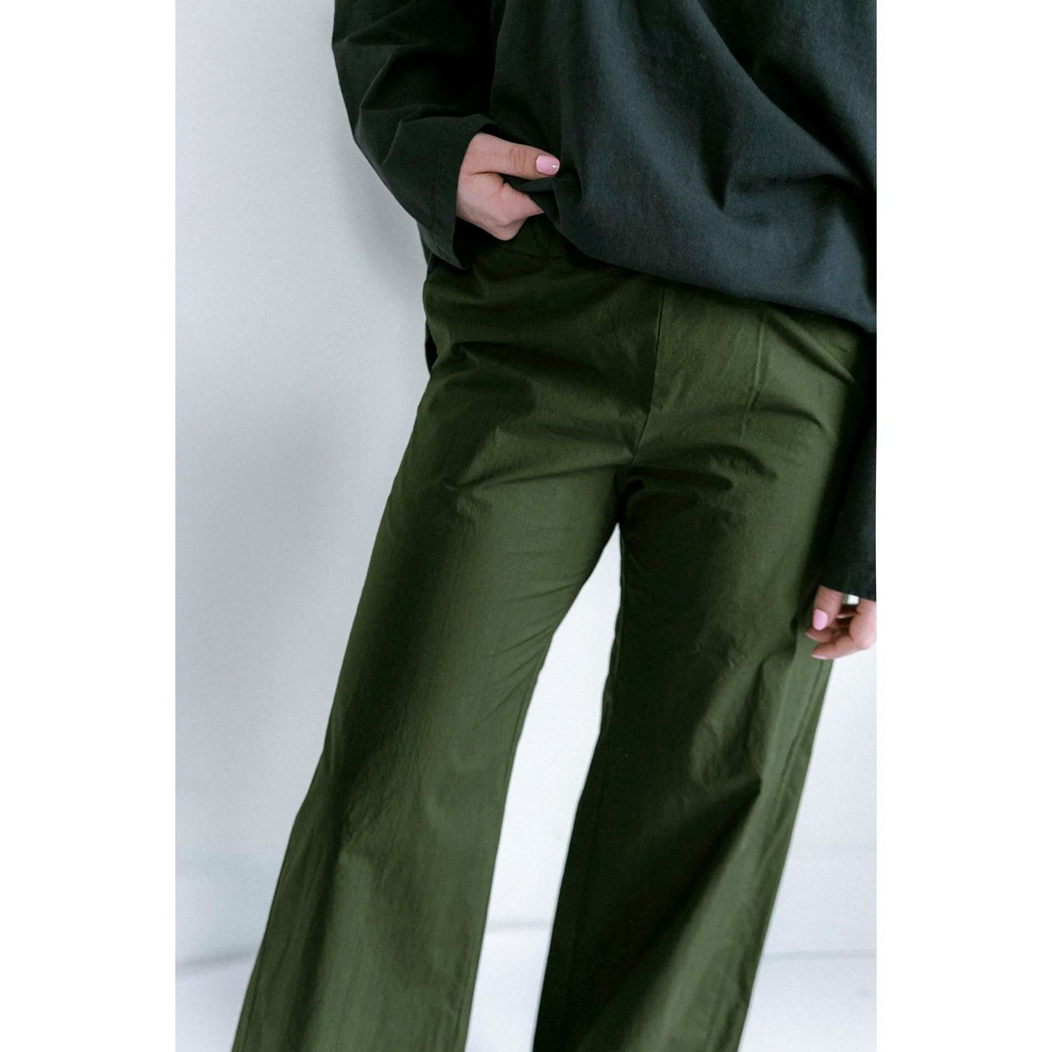 Labo.Art Diana Pants in Olive - Image 7
