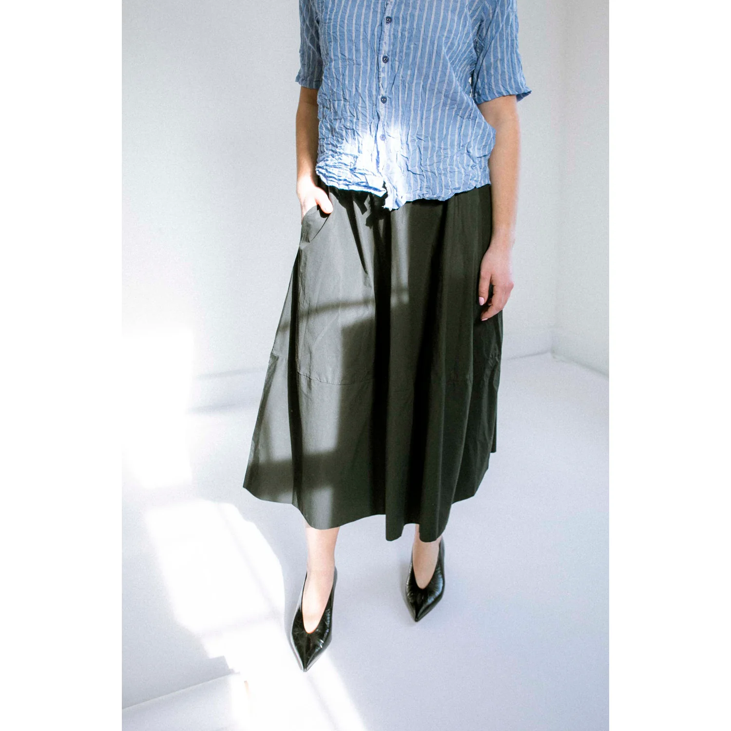Labo.Art Gea Skirt in Black - Image 5