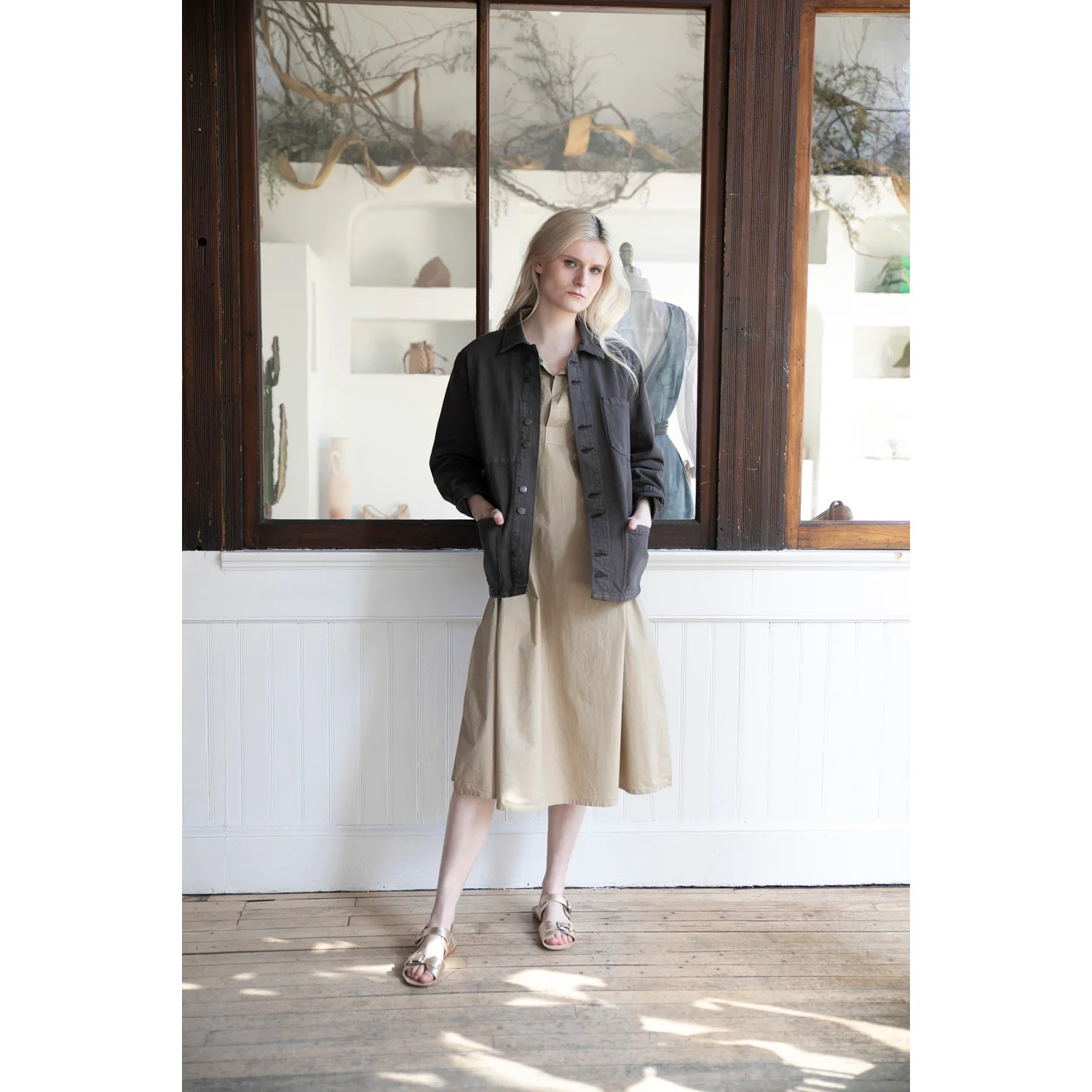 Kallmeyer Jacques Worker Jacket in Truffle - Image 5