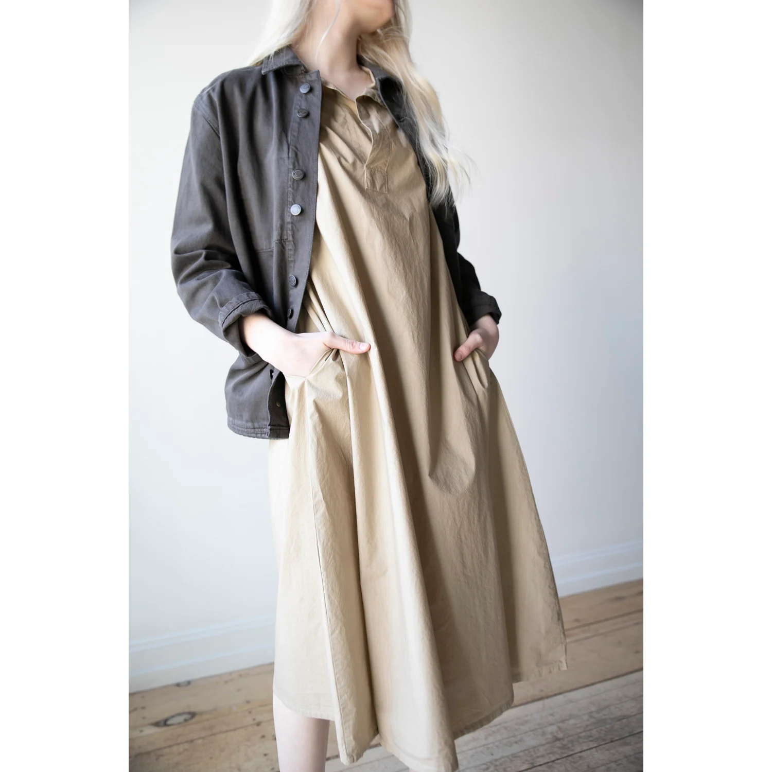 Kallmeyer Jacques Worker Jacket in Truffle - Image 6