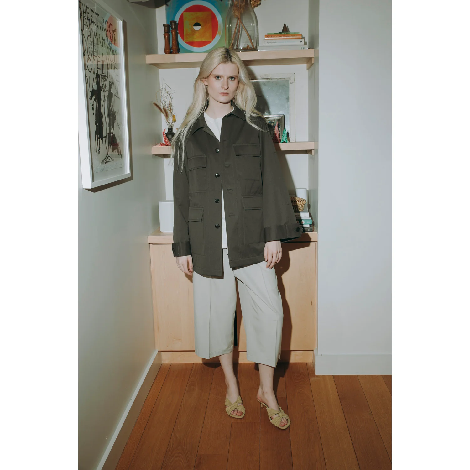 Nicholson & Nicholson Monty Jacket in Charcoal - Image 4