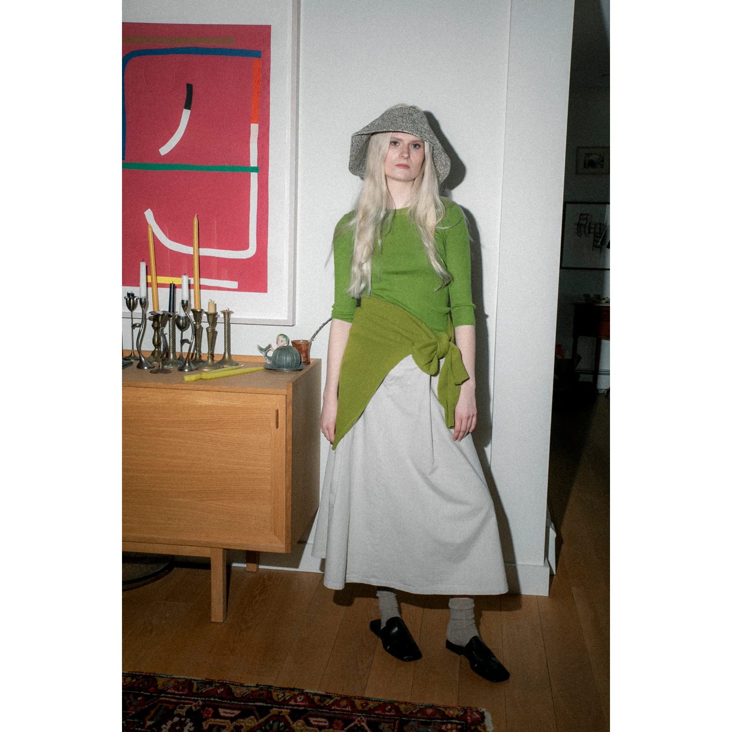 Labo.Art Kite Skirt in Quarzo - Image 4
