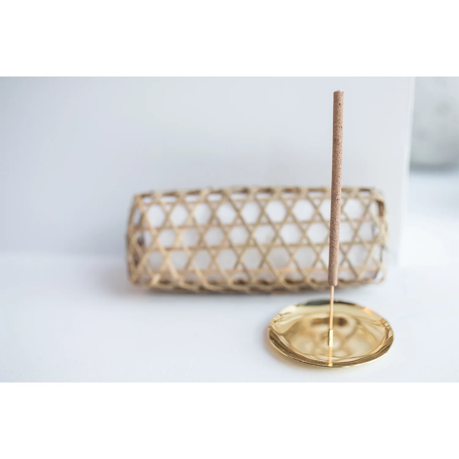 Marrow Materia Incense Stick + Brass Burner Set - Image 5