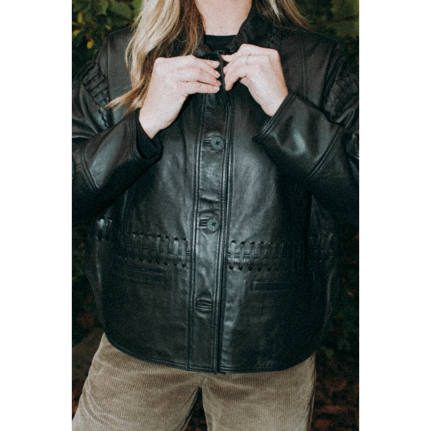 Proche Leather Olivia Jacket in Black - Image 4