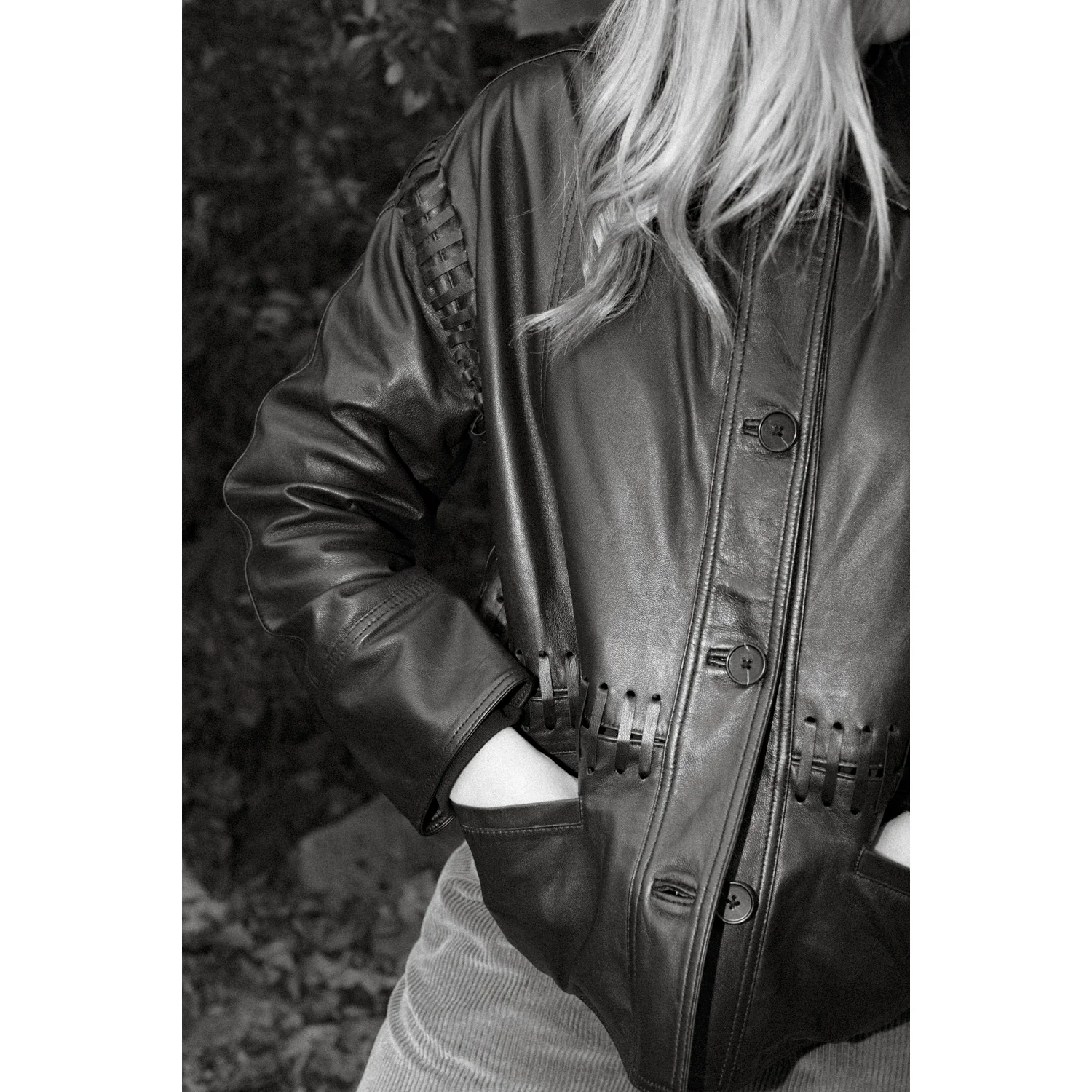 Proche Leather Olivia Jacket in Black - Image 5