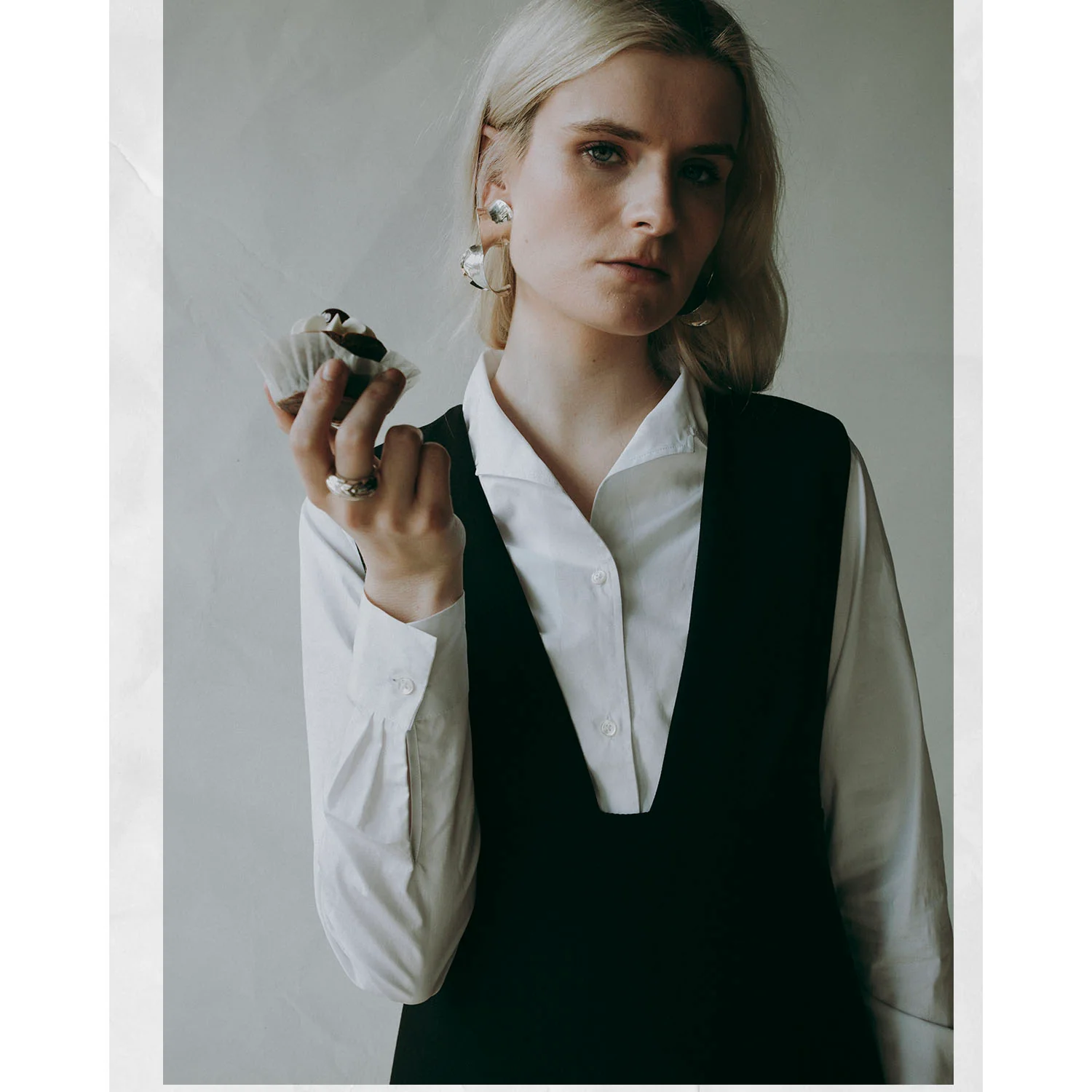 Flore Flore Rosie Shirt in White - Image 4