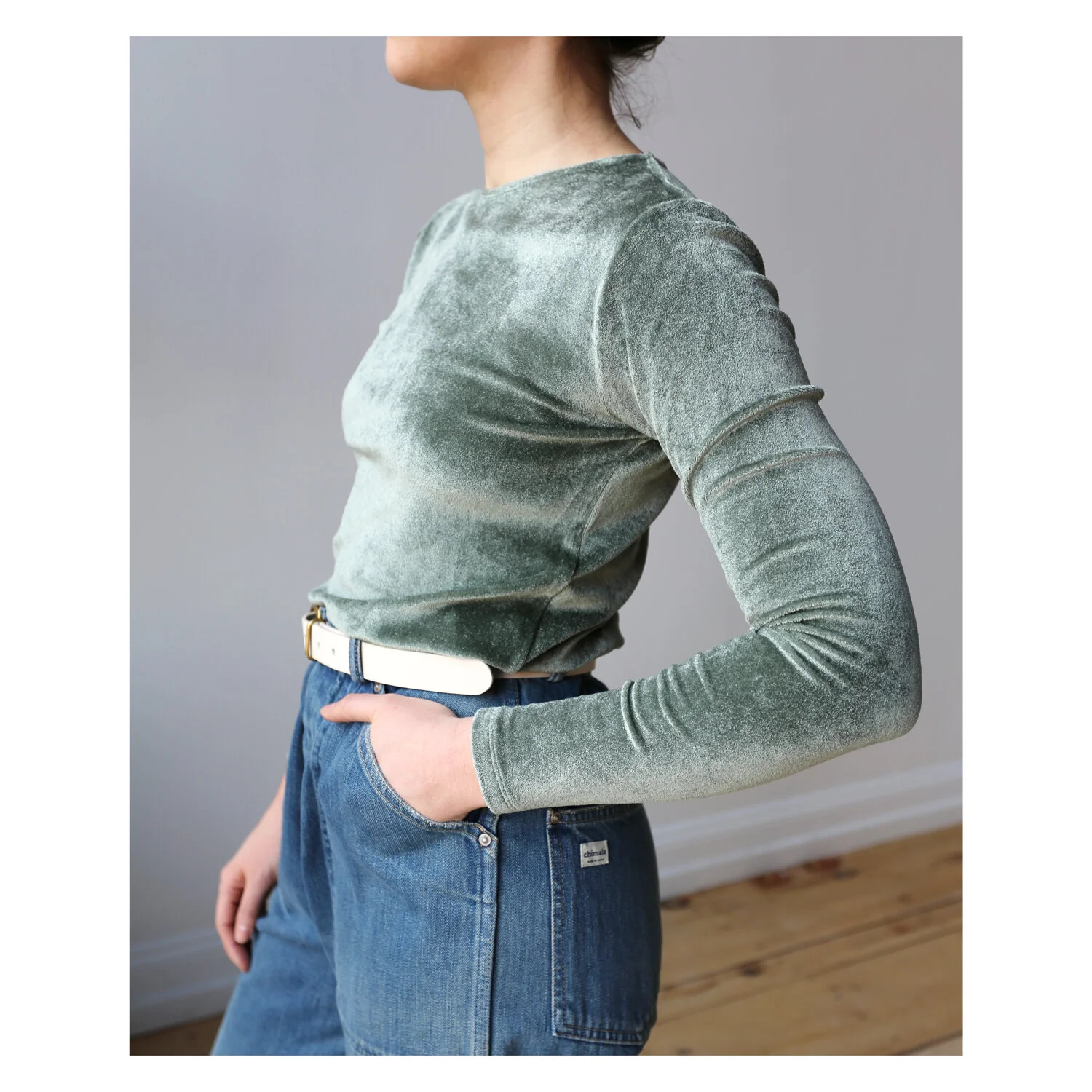 Rachel Comey Thin Estate Belt in Natural - Image 5