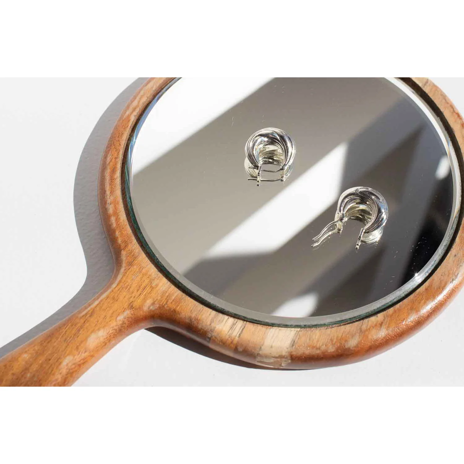 Sapir Bachar Eternity Hoops in Silver - Image 5