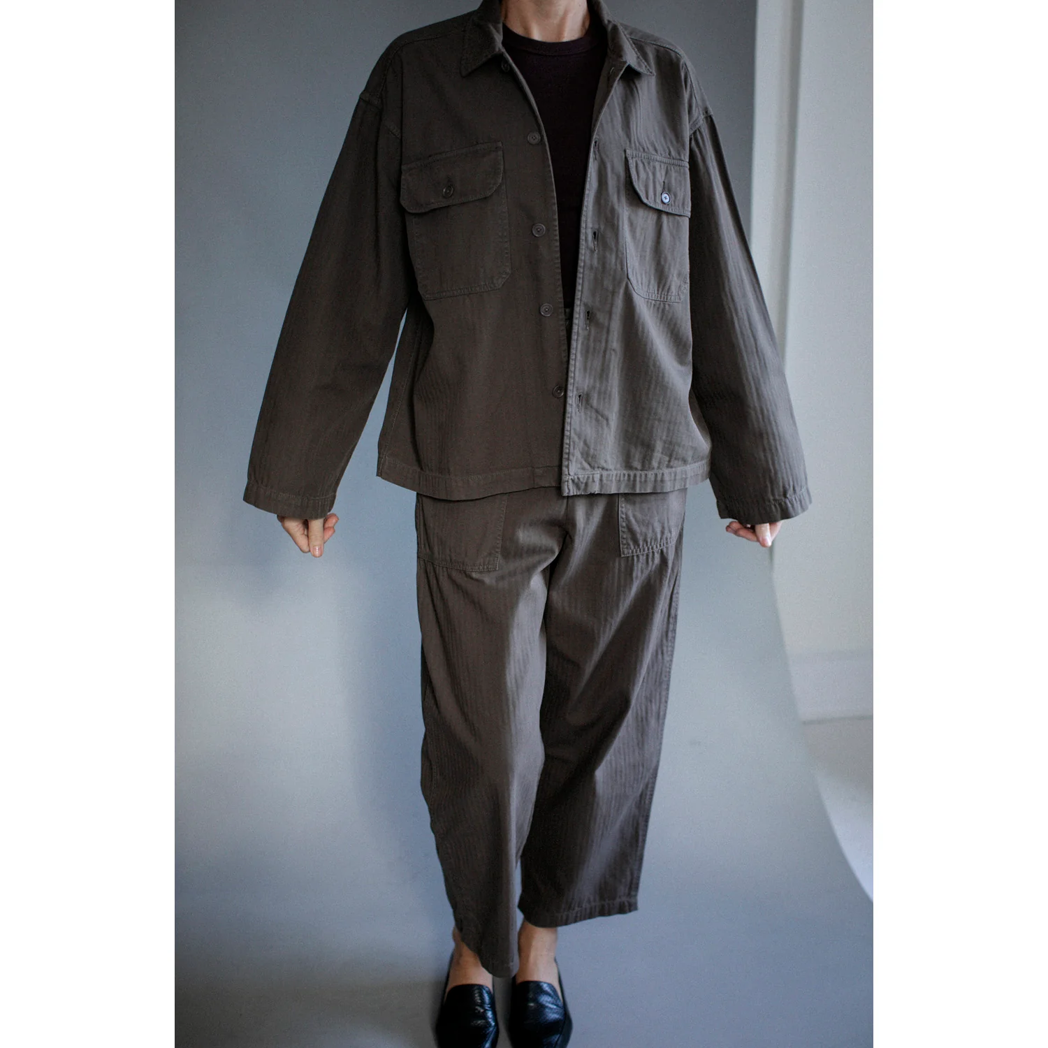 Shaina Mote Highlands Shirt in Ermine - Image 4