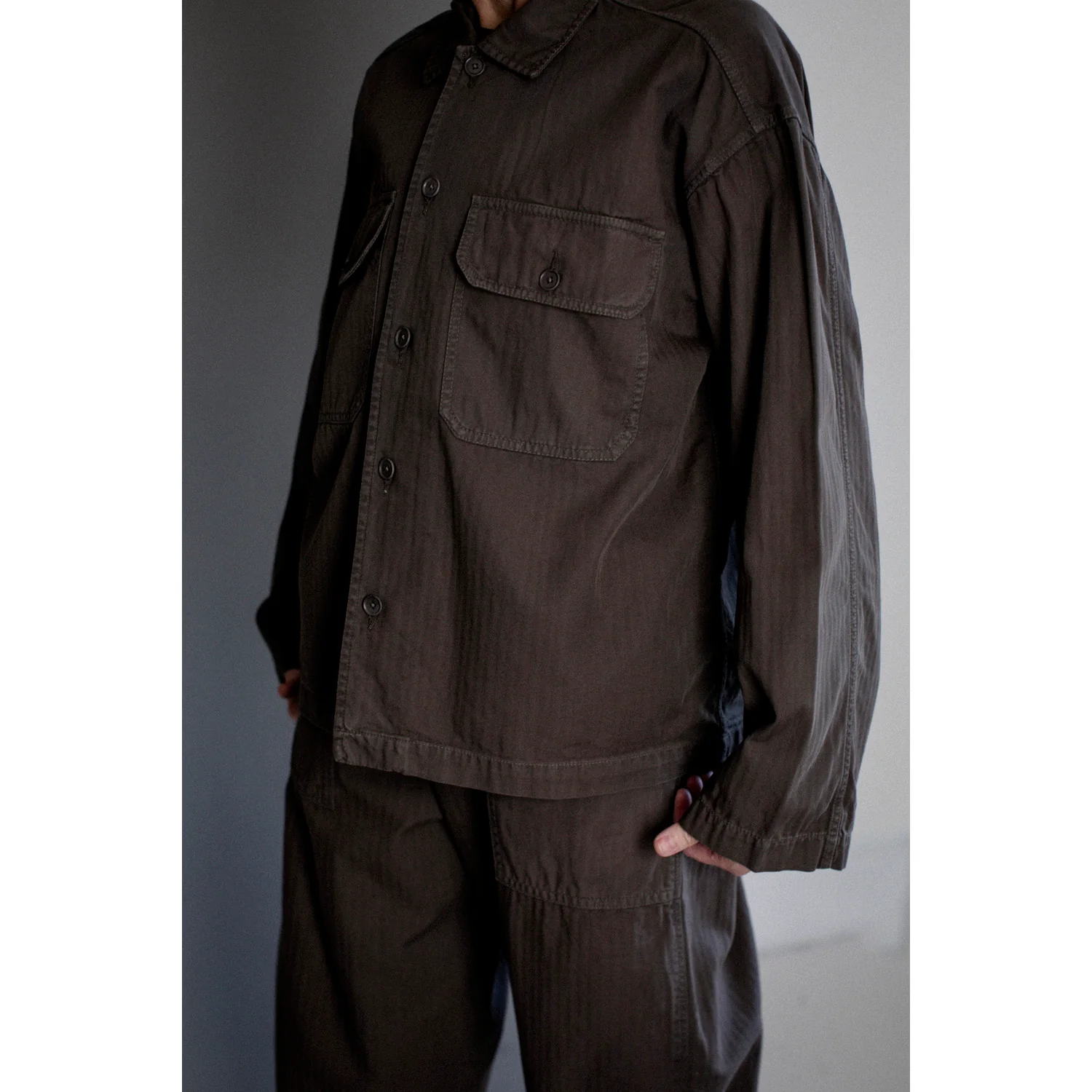 Shaina Mote Highlands Shirt in Ermine - Image 7