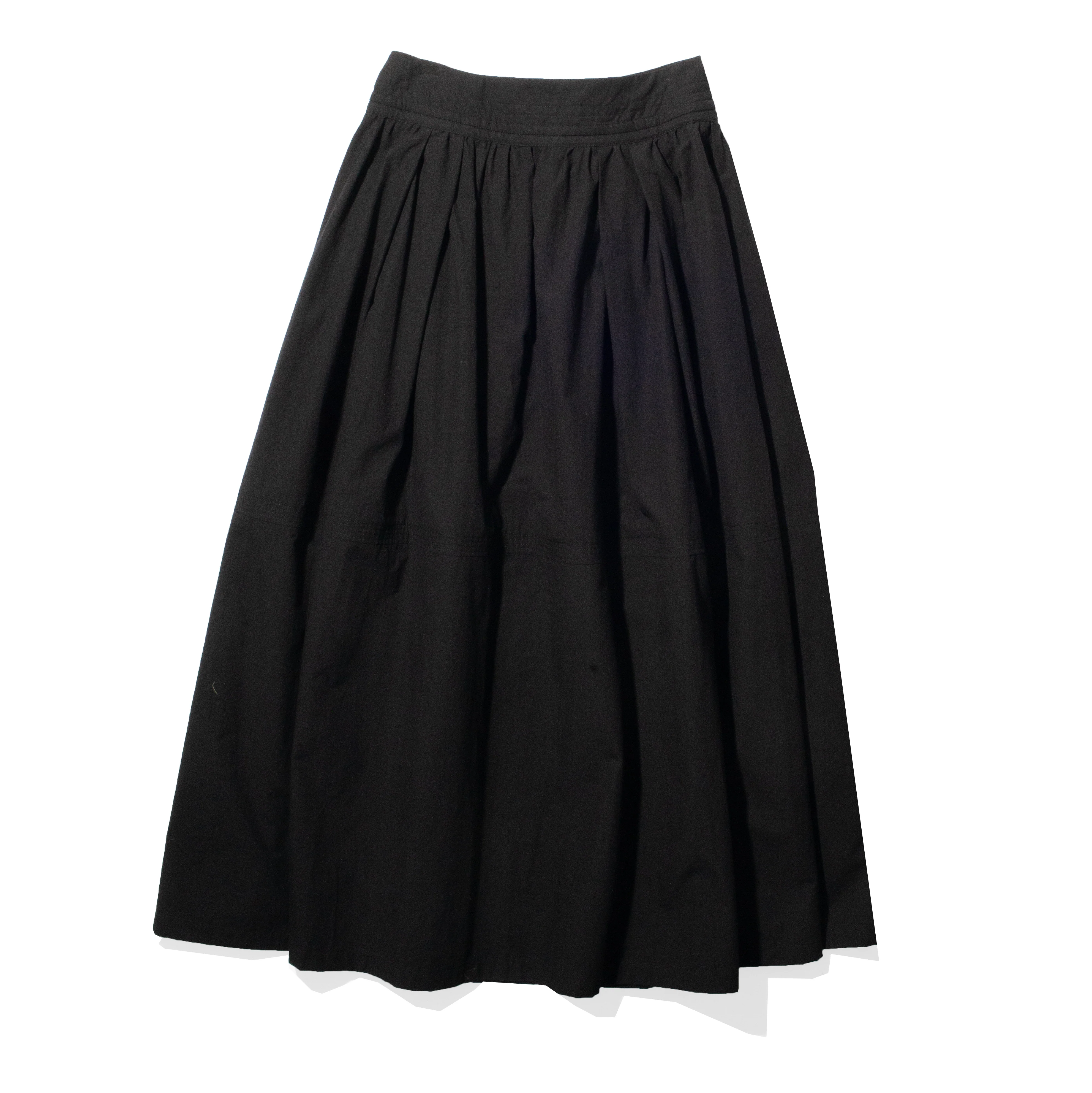 Studio Nicholson Ottowa Skirt in Washed Black - Image 3